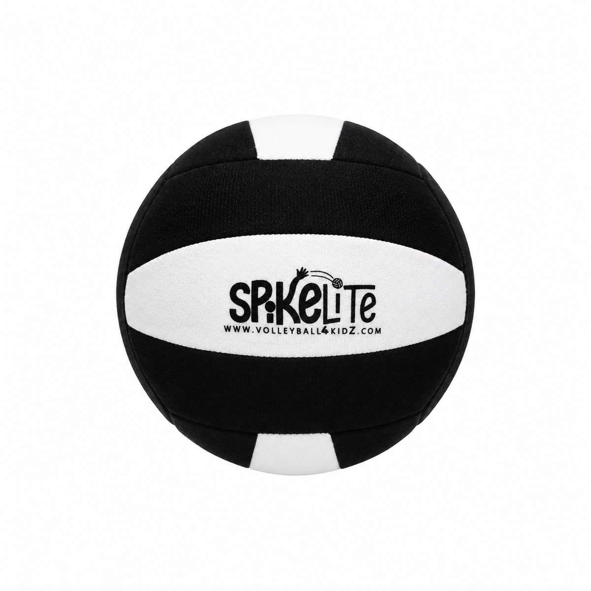 SpikeLite — Your Child's First Volleyball (Black)