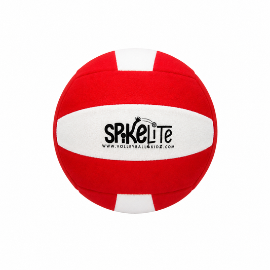 SpikeLite — Your Child's First Volleyball  (Red)